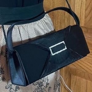 Classy Black Evening Clutch, EUC